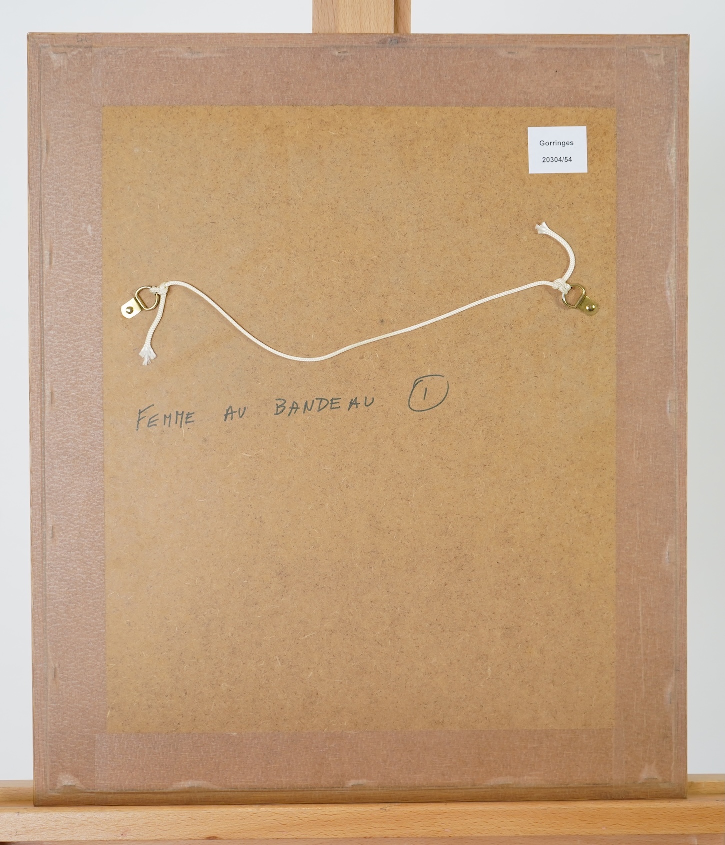 Nathalie Picoulet, French b. 1968, 'Femme au Bandeau 1'